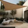 Toldo fibra de coco 2x2x2M - vela de sombra 100 % natural image 7