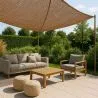 Toldo fibra de coco 3x3M - vela de sombra 100% natural image 7