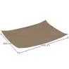Toldo fibra de coco 2x4M - vela de sombra 100% natural image 7