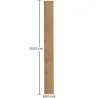 Toldo fibra de coco 20x2M - Vela de sombra 100% natural image 7