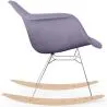 Cadeira de Balanço Tecido Estofado Moderno – Estilo Nórdico - Nordika image 7