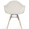 Cadeira com braços - Estofada em bouclé - Escandinavo - Sala de jantar, escritório ou sala de espera - Nordika image 7