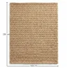 Tapete Fibra de Coir Natural 230x160 cm – Uso Interno & Externo – Mahou image 7