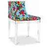 Cadeira de Jantar - Pernas transparentes - Design com padrões - Mademoiselle image 7