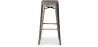 Banqueta de Design Industrial - Madeira & Aço - 76cm - Stylix image 7