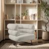 Poltrona de design - Estofamento em couro sintético - Bivendun image 7