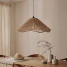 Luminária Pendente Corda Natural Estilo Boho – Abajur de Fibra Natural Feito à Mão - Lunah image 7