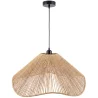Luminária Pendente Corda Natural Estilo Boho – Abajur de Fibra Natural Feito à Mão - Lunah image 7