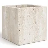 Aplique de Parede – Arandela Quadrada de Travertino – Violette image 7
