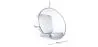 Poltrona suspensa de design - Estofamento em couro sintético - Popi image 7