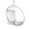 Poltrona suspensa de design - Estofamento em couro sintético - Popi image 7