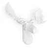 Decoração de Parede - Cabeça de Alce Branco - Uka image 7