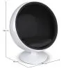 Poltrona de design bola - Estofada em tecido - Batton image 7