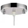 Luminária de Teto Design Esférica - Luminária Pendente em Metal Cromado - 40cm - Speculum image 7
