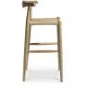 Banco Bar Boho Bali Design - Madeira - 75cm - Elb image 7