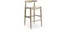Banco Bar Boho Bali Design - Madeira - 75cm - Elb image 7