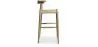 Banco Bar Boho Bali Design - Madeira - 75cm - Elb image 7