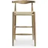 Banco Bar Boho Bali Design - Madeira - 75cm - Elb image 7