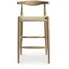 Banco Bar Boho Bali Design - Madeira - 75cm - Elb image 7