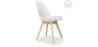 Lote de 2 Cadeiras Denisse com almofada Design Escandinavo - Mate image 7