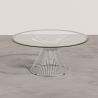 Mesa de Centro Redonda - Design de Vidro - Barrel image 7