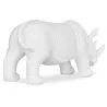  Figura Decorativa Rinoceronte - Branco Fosco - Rhyn image 7