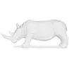  Figura Decorativa Rinoceronte - Branco Fosco - Rhyn image 7