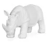  Figura Decorativa Rinoceronte - Branco Fosco - Rhyn image 7
