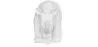  Figura Decorativa Rinoceronte - Branco Fosco - Rhyn image 7