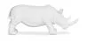 Figura Decorativa Rinoceronte - Branco Fosco - Rhyn image 7