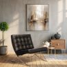  Poltrona de Design - Estofada em Couro - Town image 7