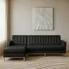 Chaise longue de design - Estofamento em couro - Nova image 7
