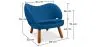 Poltrona Estofada em Tecido - Design Escandinavo - Pelitano image 7