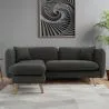 Chaise Longue Estofada em Linho - Estilo Escandinavo - Vriga image 7