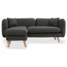 Chaise Longue Estofada em Linho - Estilo Escandinavo - Vriga image 7