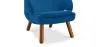 Poltrona Estofada em Tecido - Design Escandinavo - Pelitano image 7