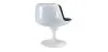 Cadeira Lounge - Cadeira de design branca - Estofada em tecido - Geneva image 7