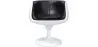 Cadeira Lounge - Cadeira de design branca - Estofada em couro - Genebra image 7