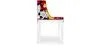 Cadeira de Jantar - Pernas Transparentes - Design com Padrões - Estilo Miss image 7