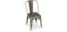 Cadeira de jantar em aço - Design industrial - Nova edição - Stylix image 7