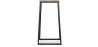 Banqueta com encosto - Madeira e Metal - 76cm - Big Boy image 7