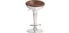 Banco redondo em metal - Estilo Aviador - 70cm - Aviator image 7