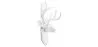 Decoração de Parede - Cabeça de Veado Branco - Uka image 7