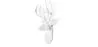 Decoração de Parede - Cabeça de Veado Branco - Uka image 7