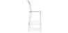 Banco Bar com Encosto - Design Transparente - 65cm - Victoria Queen image 7