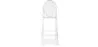 Banco Bar com Encosto - Design Transparente - 65cm - Victoria Queen image 7