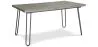 Mesa de jantar retangular - Estilo industrial - Madeira e metal - 150cm - Hairpin  image 9