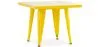 Mesa quadrada infantil - Industrial - Metal - 60cm - Stylix image 9