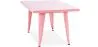 Mesa quadrada infantil - Industrial - Metal - 60cm - Stylix image 9