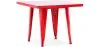 Mesa quadrada infantil - Industrial - Metal - 60cm - Stylix image 9